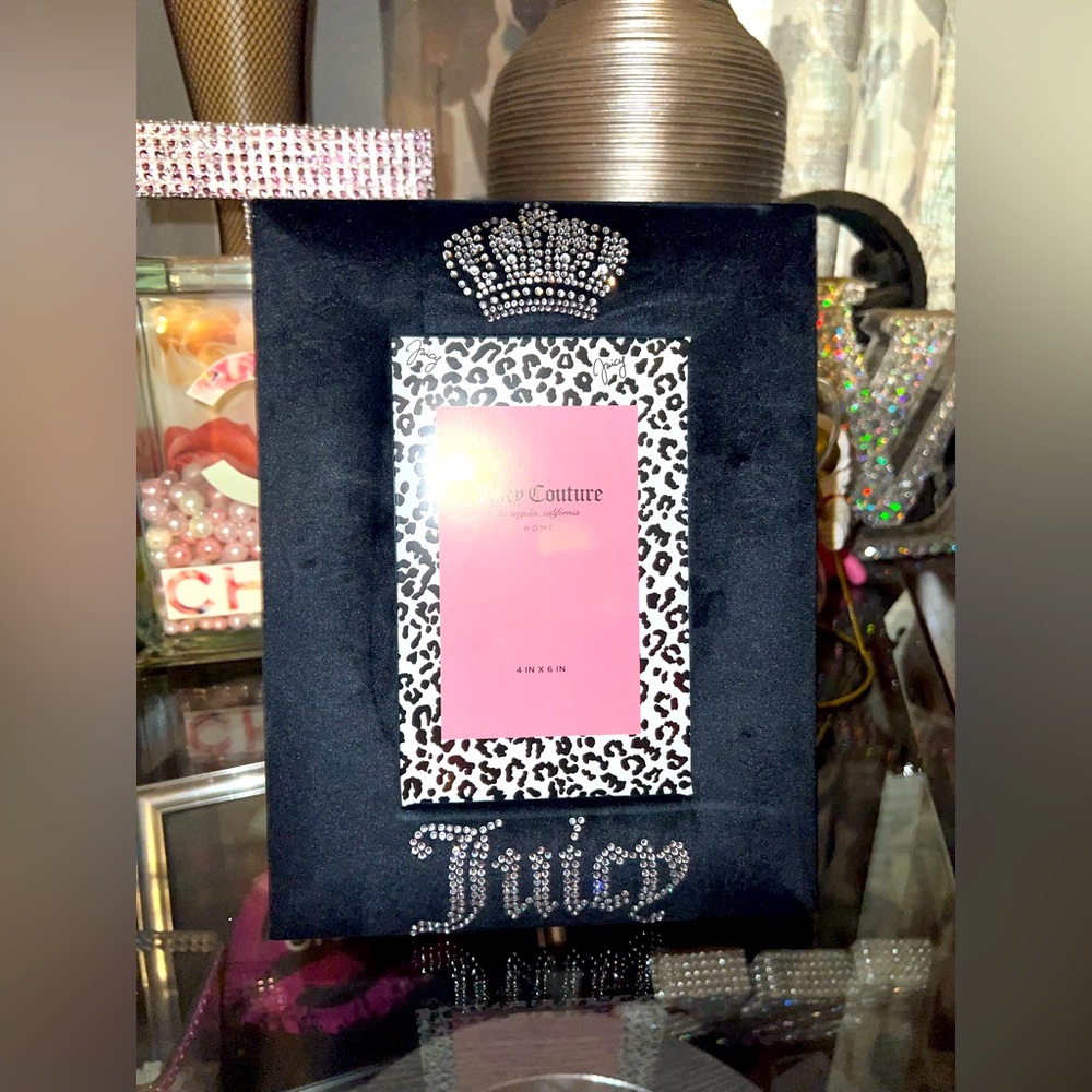 Juicy Couture Black Crown picture Frame